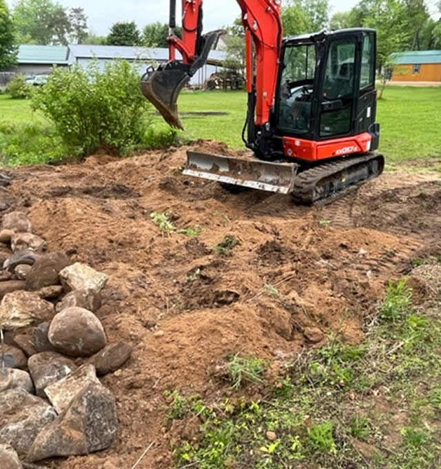 Excavating Contractors Mazomanie Wisconsin